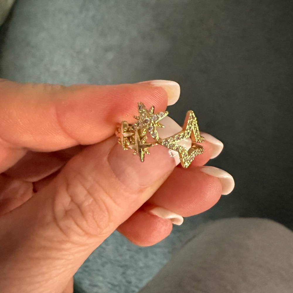 Gold Star Ring